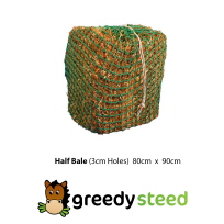 Greedy Steed 3cm Half Bale Slowfeed Haynet at Equigear 